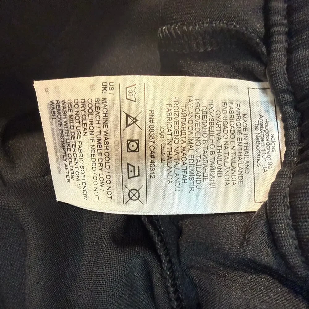 adidas Women’s 2XLT Tall Basketball Athletic Shorts Black Drawstring NWT